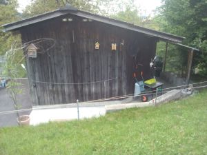 Renovation Garage – vor der Renovation